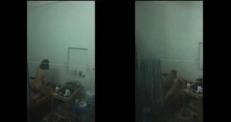Quay lén em hàng xóm và bồ làm tình